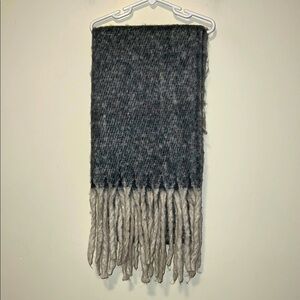 Celtic Ore designed in Ireland Cozy soft Gray Fringe Scarf